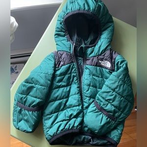 Infant northface reversible jacket